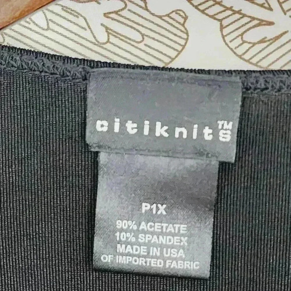 Citiknits Traveler Black Long Sleeve Button Cardigan P1X Acetate Womens PT - Picture 3 of 6